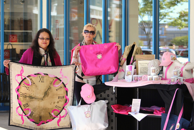 Debra (left) of Kings Point and Shawn Widmyer-Natale (right) of Southold -- Detection in Time