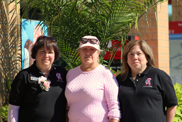 North Fork Breast Health Coalition officers: Susan Ruffini, president; Susan Bandiea, treasurer; and Annie Baulch, secretary.