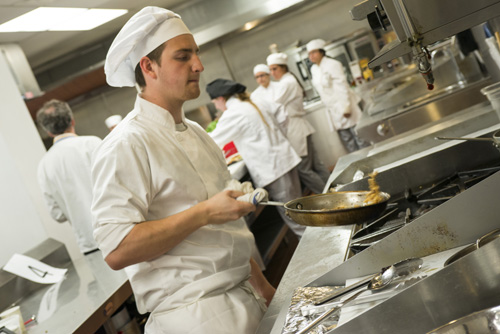 Danny Insogna had 90 minutes to cook his dish.