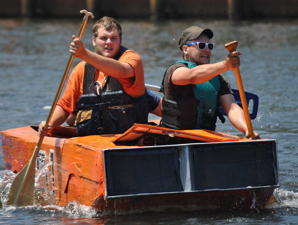 The crew of the General Lee placed first after a next-to-last finish last year. (Credit: Grant Parpan)