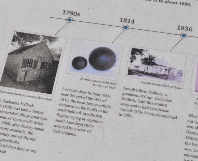 The battle is noted at the museum farm. (Credit: Grant Parpan)