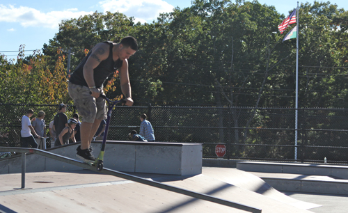 Eddie Canillas, 20, of Shirley.