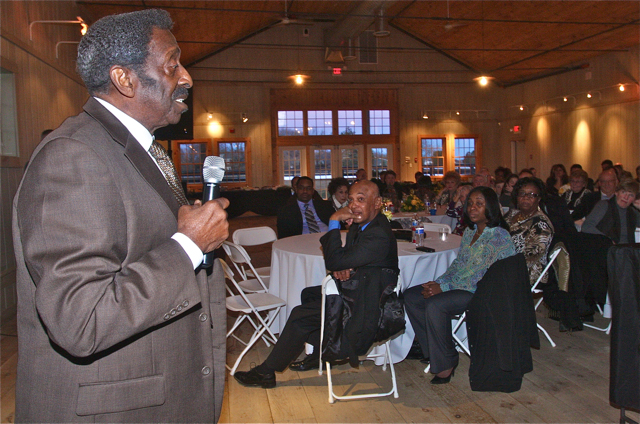 The 2014 Riverhead News-Review Public Servant of the Year: Carl James. (Credit: Barbaraellen Koch)