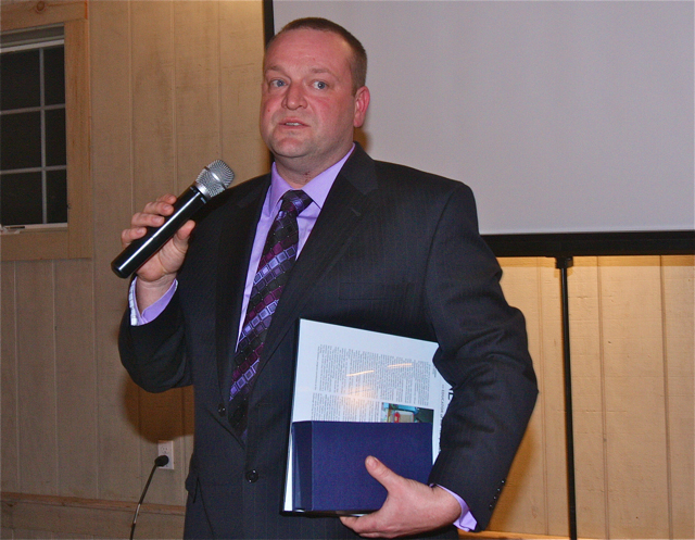 The 2014 News-Review Educator of the Year: Riverhead High School science teacher Greg Wallace. (Credit: Barbaraellen Koch)