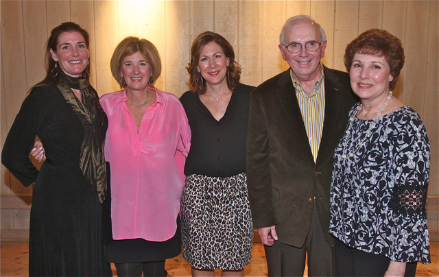 Community Leaders of the Year: North Fork Designer Show House (from left) Kate Di Gregorio, Christine Kosmynka, Melissa Buckley, Tom and Barbara McAdam. (Credit: Barbaraellen Koch)