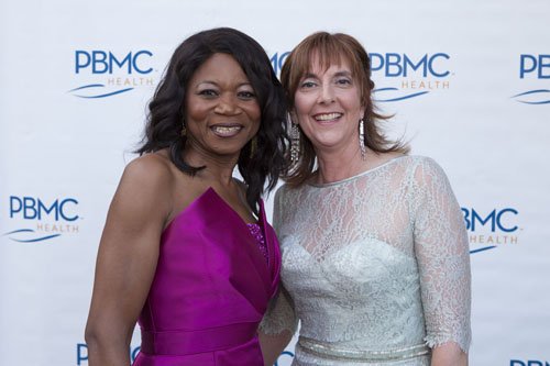 Dr. Marilyn McLaughlin, left, and Angela Reese. (Credit: Katharine Schroeder)