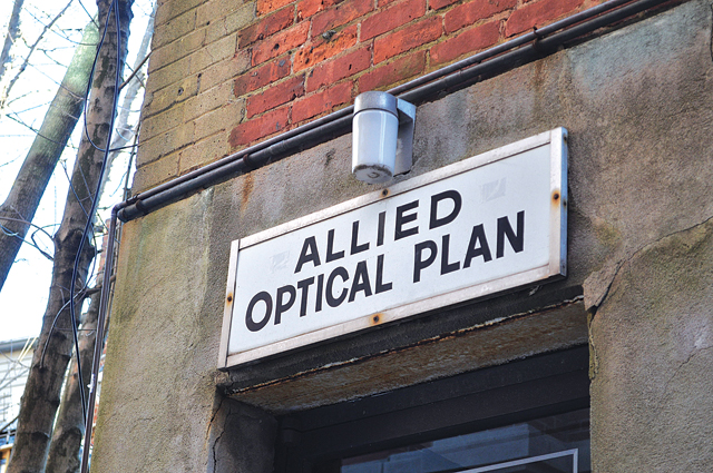 The back alley entrance to the store on West Main Street and Roanoke Avenue. (Credit: Grant Parpan)