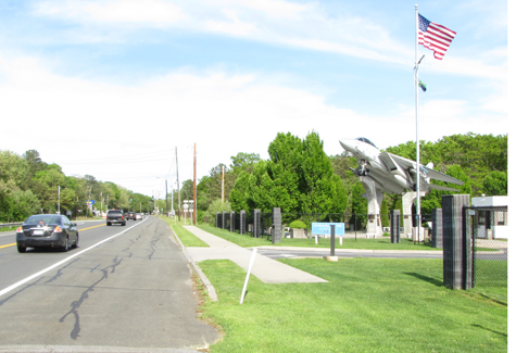 YMCA_F14_gan NEWS-REVIEW FILE PHOTO | The YMCA facility will be built on land just east of the Grumman Memorial Park along Route 25 in Calverton.