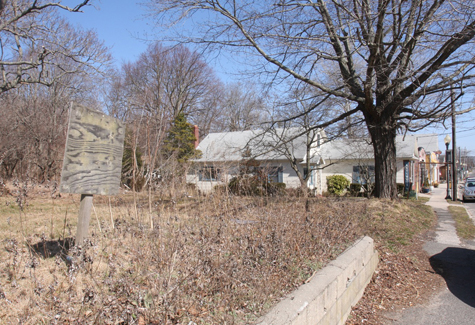 NEWS-REVIEW FILE PHOTO | The 'Village' is proposed for this land land on Main Road.