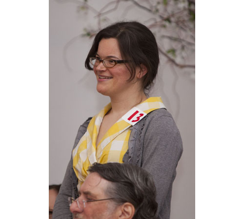 Beth Motschenbacher from Hallockville Museum Farm. (Credit: Katharine Schroeder)