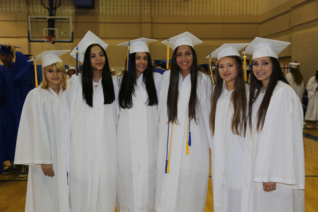 Alison LePre, Maria Capichana, Gabriella Pagano, Artemis Pando, Victoria Pagano and Cassidy Arnzen. (Credit: Krysten Massa)