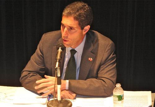 Altschuler talks about EPCAL Altschuler, EPCAL, Bishop, RIverhead Town