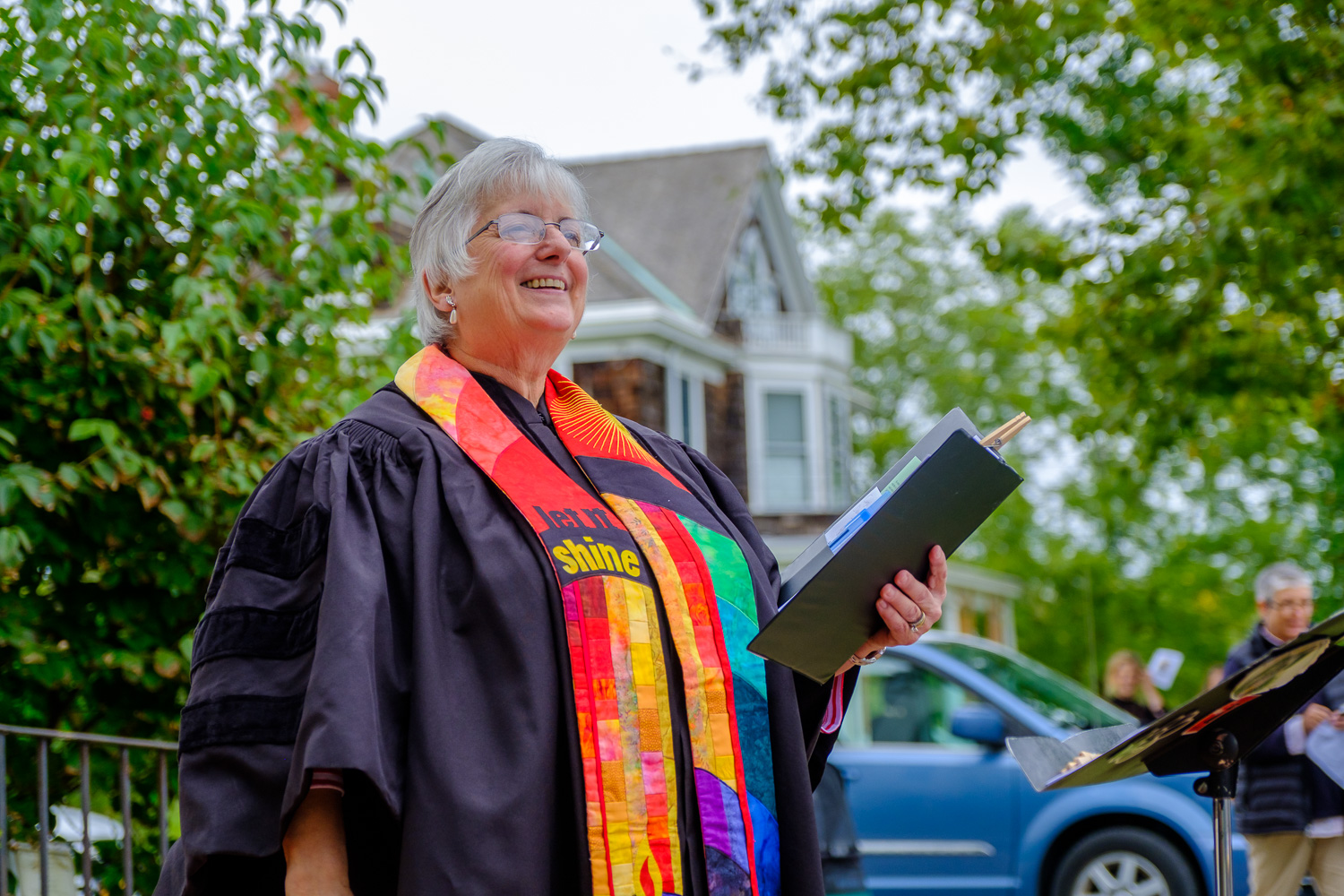 Rev. Dr. Ann Van Cleef of Orient Congregational Church. (Credit: Jeremy Garretson)
