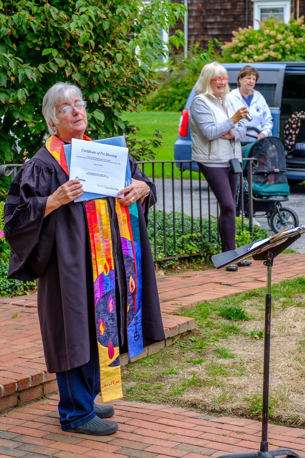 Rev. Dr. Ann Van Cleef of Orient Congregational Church. (Credit: Jeremy Garretson)