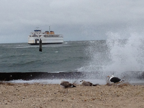 Cross Sound ferry at Orient Point