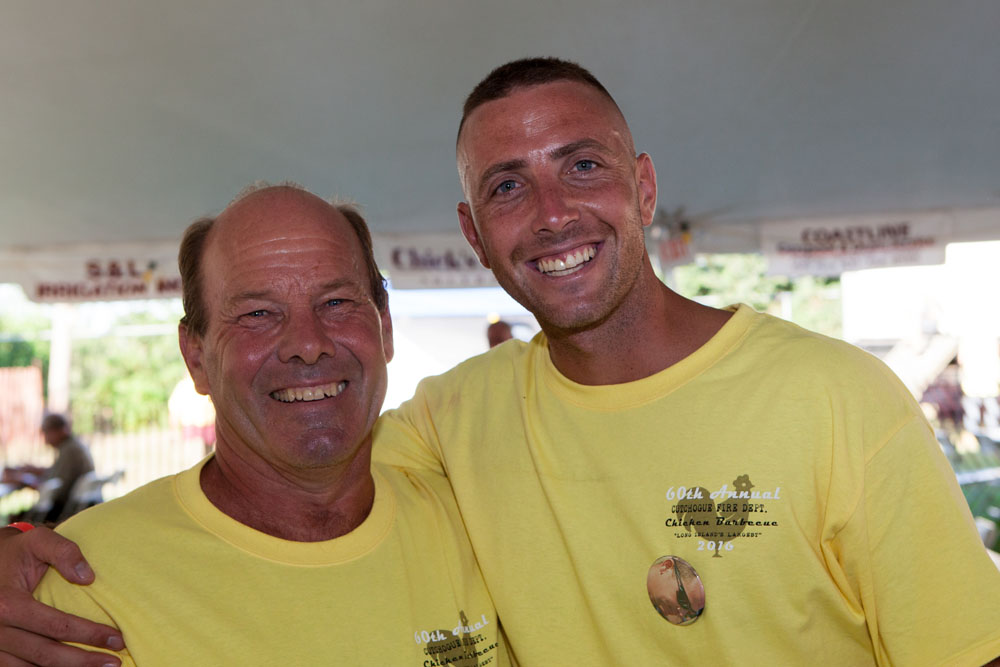 Donald Grim, left, and Kyle Pumillo having the time of their lives. (Credit: Katharine Schroeder)