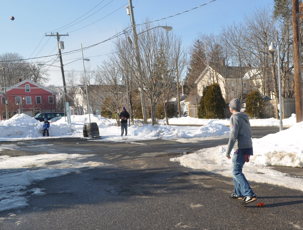 Noah Thomas appeared to be the favorite in the annual contest during practice.