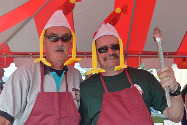 Tom Martin and Tom Shallvui, both ex-chiefs of the department.