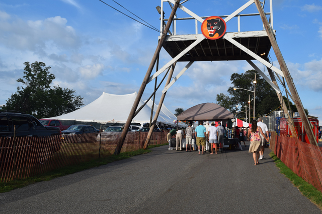 The 58th annual Cutchogue Fire Department Chicken Barbecue. (Credit: Vera Chinese)