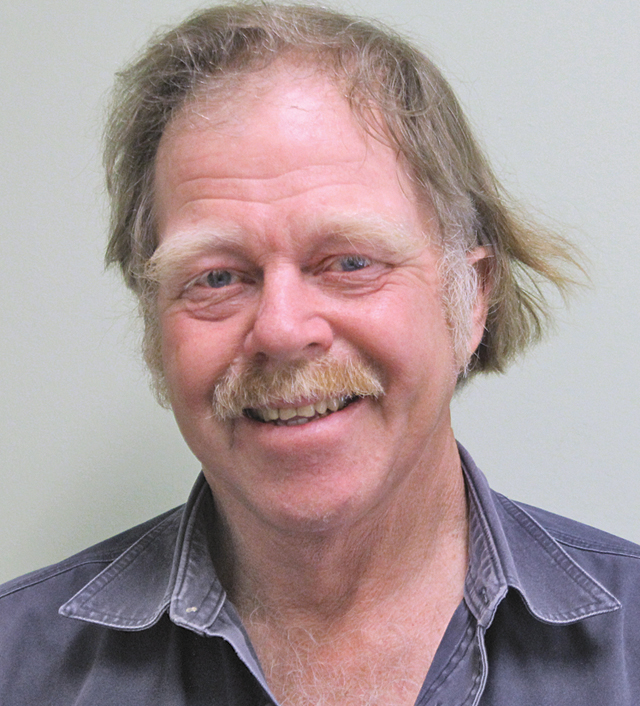 Mattituck farmer Douglas Cooper in May, 2015, shortly before he was elected to an eighth term on the Mattituck-Cutchogue Board of Education. (Credit: Jen Nuzzo)