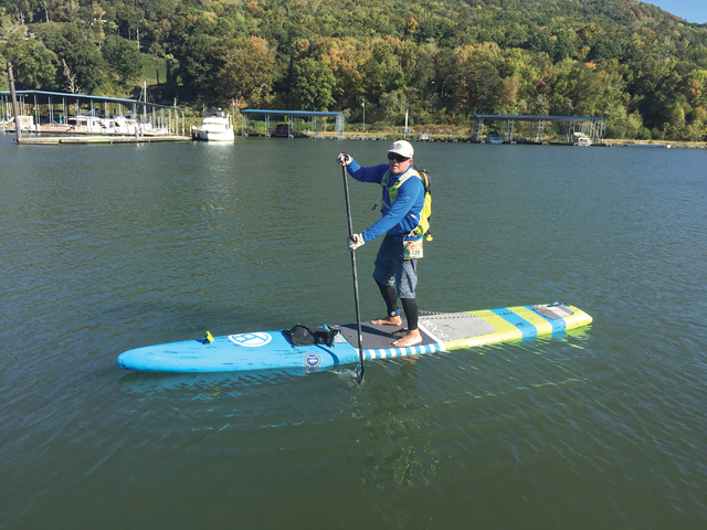 Chris Dowling at competition