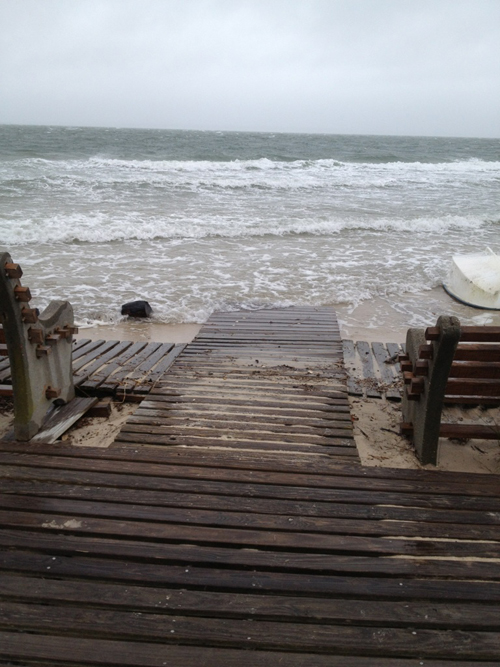 End of Smith Road Peconic 11am