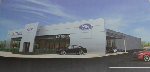 An artist rendering of the proposed improvements. (Credit: Lucas Ford)