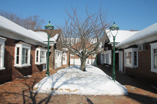 PAUL SQUIRE PHOTO |  A new hair salon is coming to Front Street in Greenport.