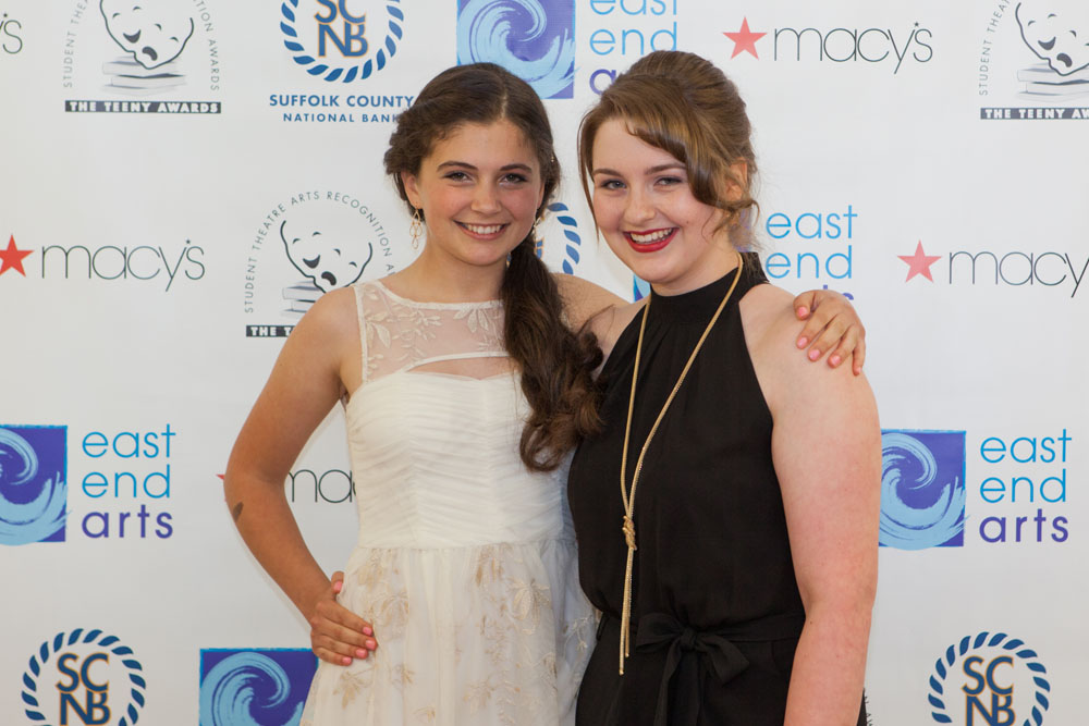 Grace Lukachinski and Olivia Geppel  of Bishop McGann-Mercy High School. (Credit: Katharine Schroeder) 