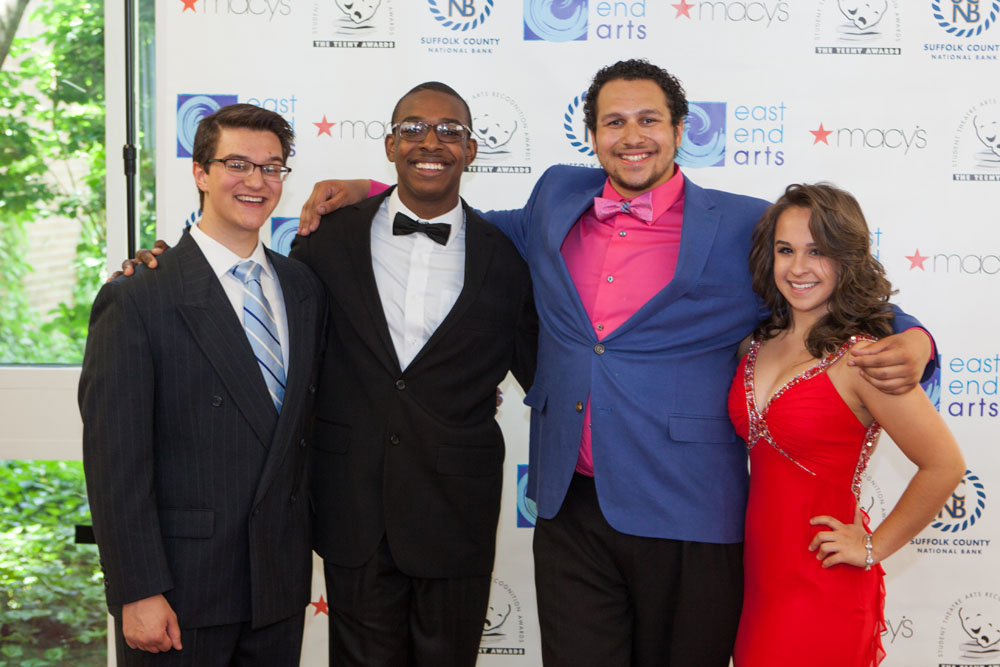 Students from Longwood High School. (Credit: Katharine Schroeder)