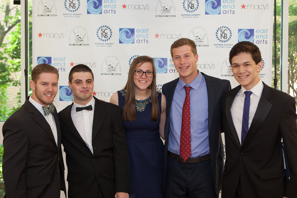 Students from Westhampton Beach High School. (Credit: Katharine Schroeder)