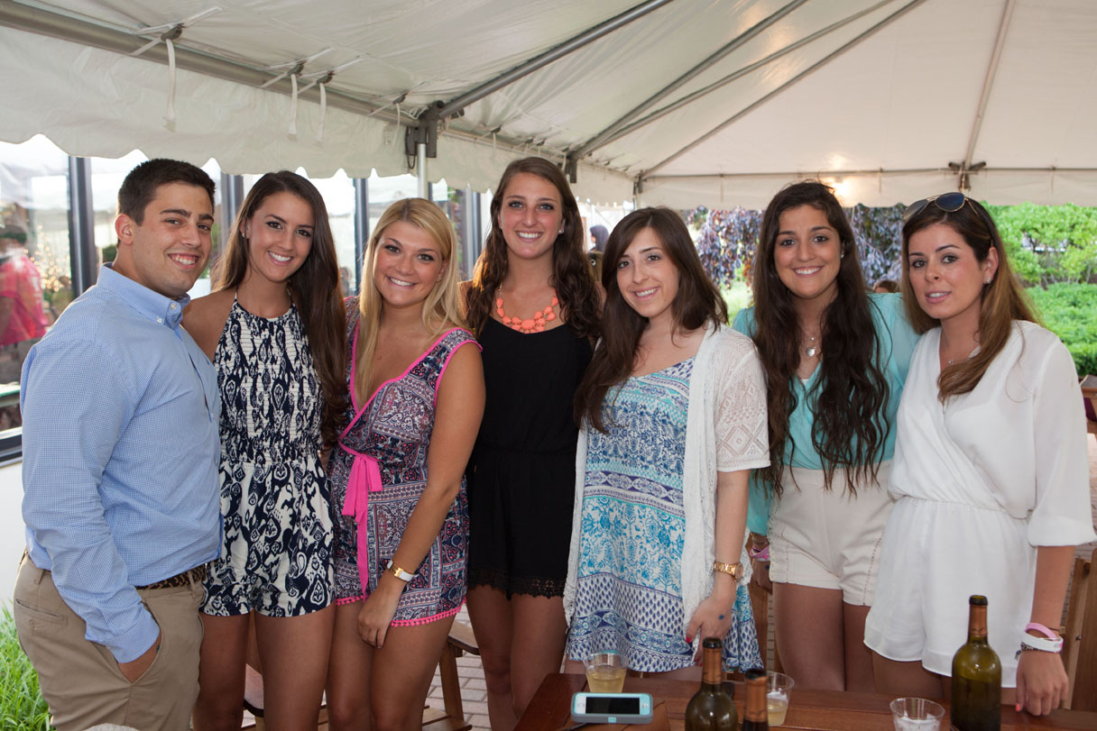 Kait's classmates from Sacred Heart University. (Credit: Katharine Schroeder)