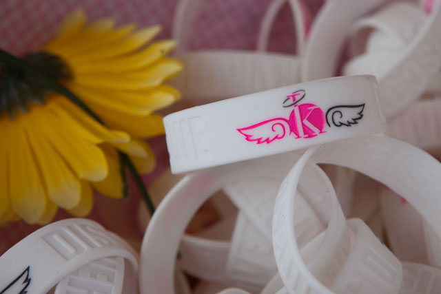 Kait's Angels bracelets. (Credit: Katharine Schroeder)