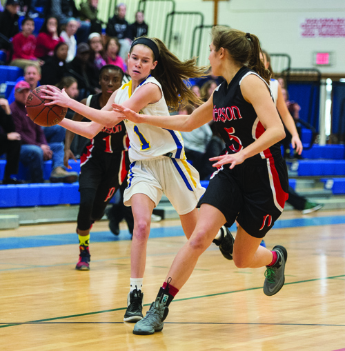 Mattituck basketball player Mackenzie Daly 022316