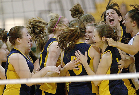 Mattituck girls' volleyball