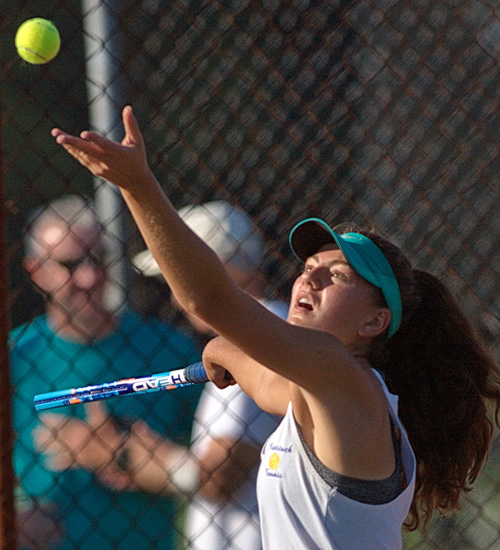 Mattituck tennis player Liz Dwyer 082916