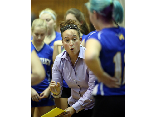 Mattituck volleyball coach Kelly Pickerig 110316