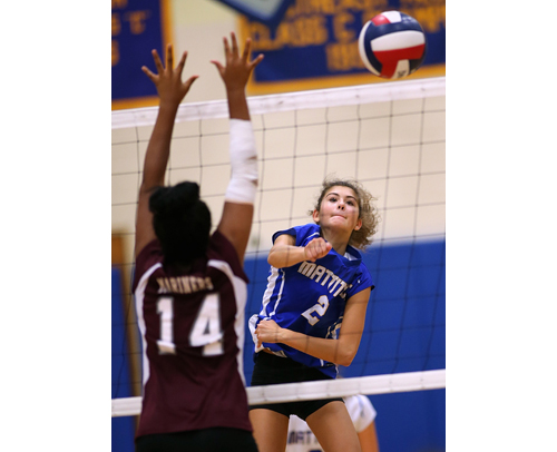 Mattituck volleyball player Viki Harkin 101816