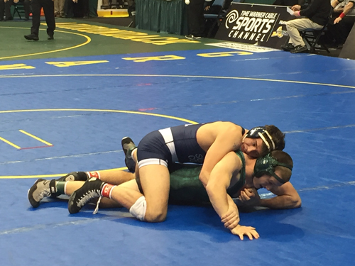 Mattituck:Greenport:Southold wrestler James Hoeg 022716