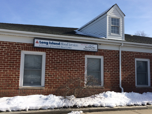 RACHEL YOUNG PHOTO | The New York Blood Center in Riverhead.