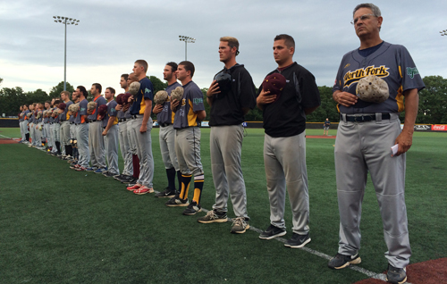 North Fork Ospreys manager Bill Ianniciello 071116