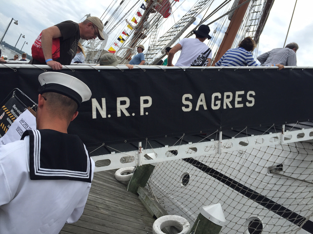 The Tall Ship Sagres. (Credit: Grant Parpan)