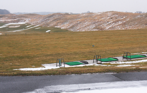 BARBARAELLEN KOCH PHOTO  |  The driving range at Long Isalnd National Golf Course in Northville.