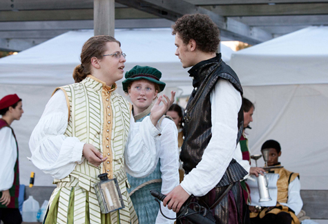 KATHARINE SCHROEDER FILE PHOTO | Northeast Stage company actors rehearse 