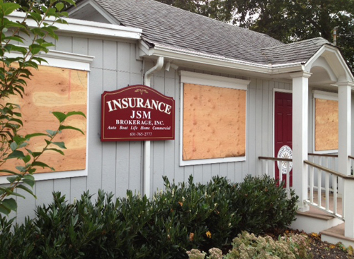 Sandy_insurance TROY GUSTAVSON PHOTO | Main Road in Mattituck.