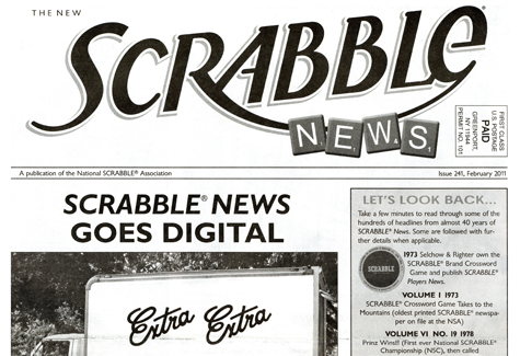 The Scrabble News goes online