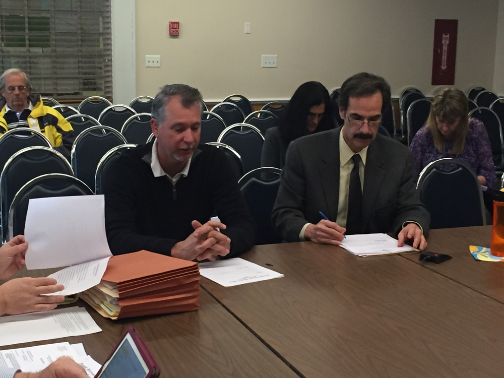 Southold Town Board work session Denis Noncarrow