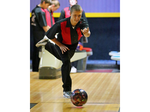 DANIEL DE MATO PHOTO | Mike Insognia, a freshman, is part of a new-look Southold team that is in rebuilding mode.