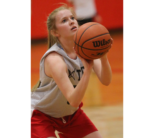 GARRET MEADE PHOTO | Cari Gehring, who has represented the United States in international competition, transferred to spend her senior season with Southold/Greenport.