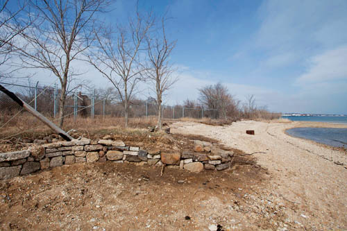 KATHARINE SCHROEDER PHOTOA view of the property from the beach.